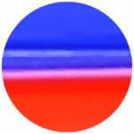 ORANGE BLEU FLUO