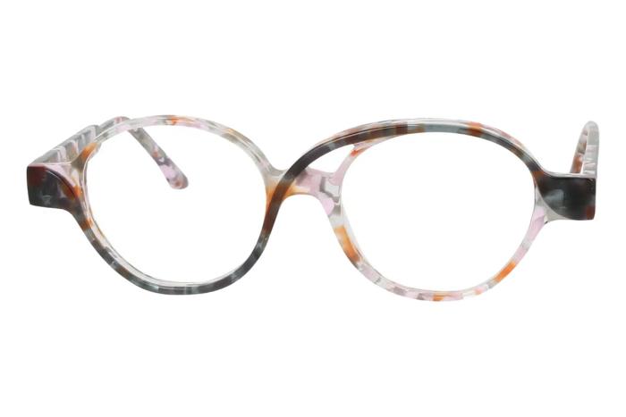 Modèle Azalée, couleur pink flowers par Pierre Eyewear