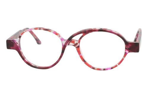 Modèle Azalée, couleur red flowers par Pierre Eyewear