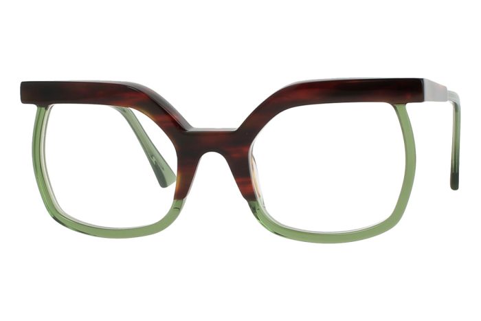 Monture Amira Écailles Green de Pierre Eyewear