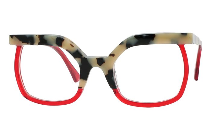 Monture Amira Tokyo Red par Pierre Eyewear